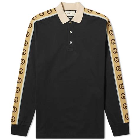 cheap gucci polo shirts free shipping|gucci long sleeve polo shirt.